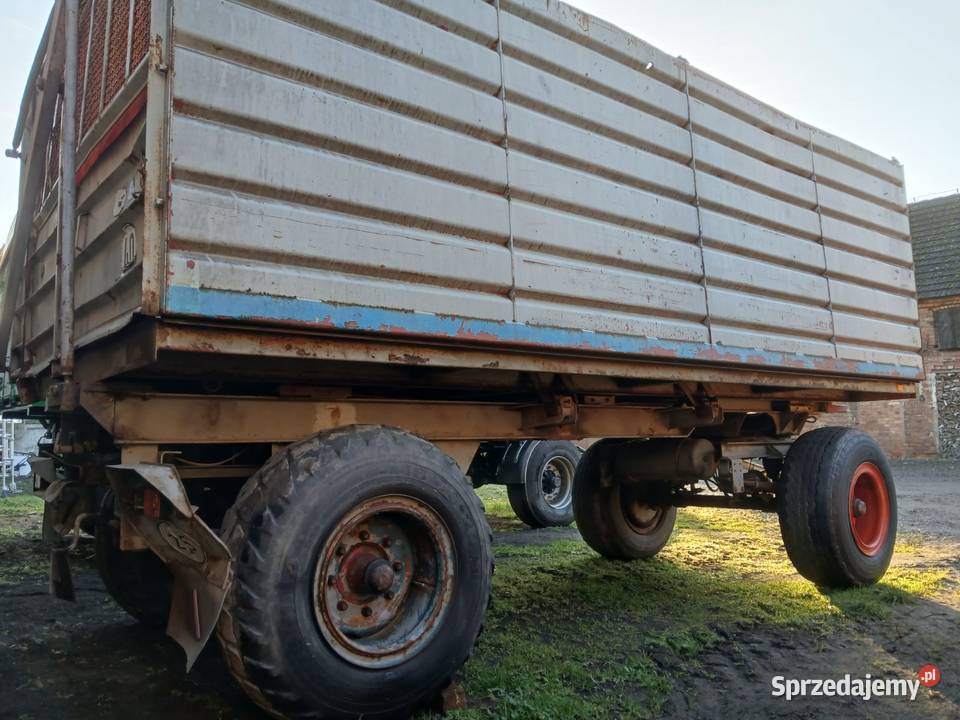 Przyczepa HL8011 HW8011 nieuszkodzony wielkopolskie