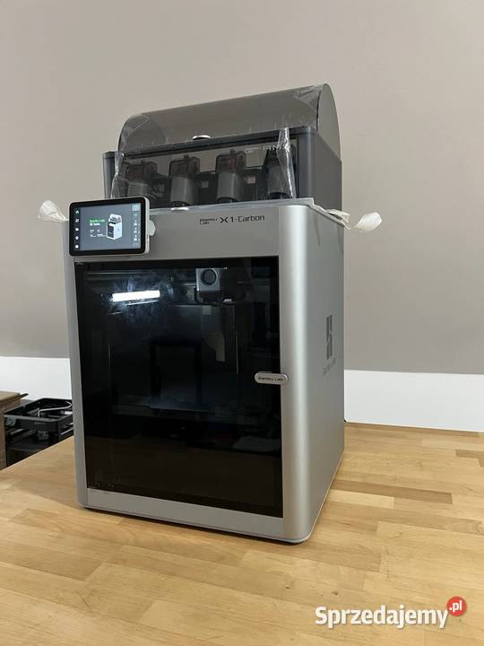 Bambu Lab X1C Carbon Fiber 3D Printer with AMS Drukarki i skanery Mińsk Mazowiecki sprzedam
