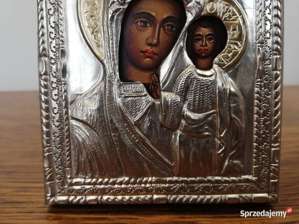 Piękna ikona Matka Boska Kazańska łódzkie Łódź sprzedam