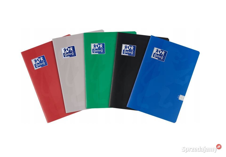 ZESZYTY Oxford A5 w kratkę 4 sztuki 1 mazowieckie Warszawa sprzedam
