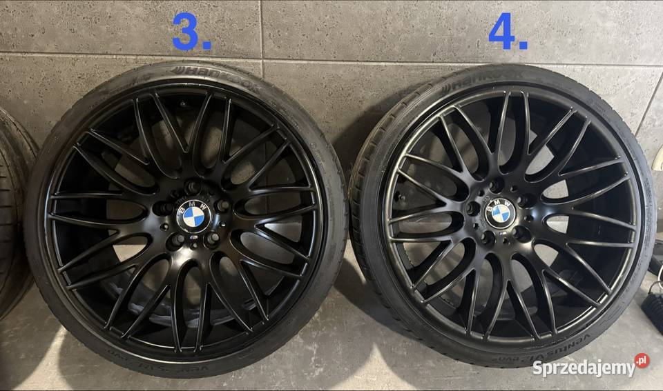 19 BMW e93 e60 e61 felgi koła komplet 5x120 ET15 Lubasz