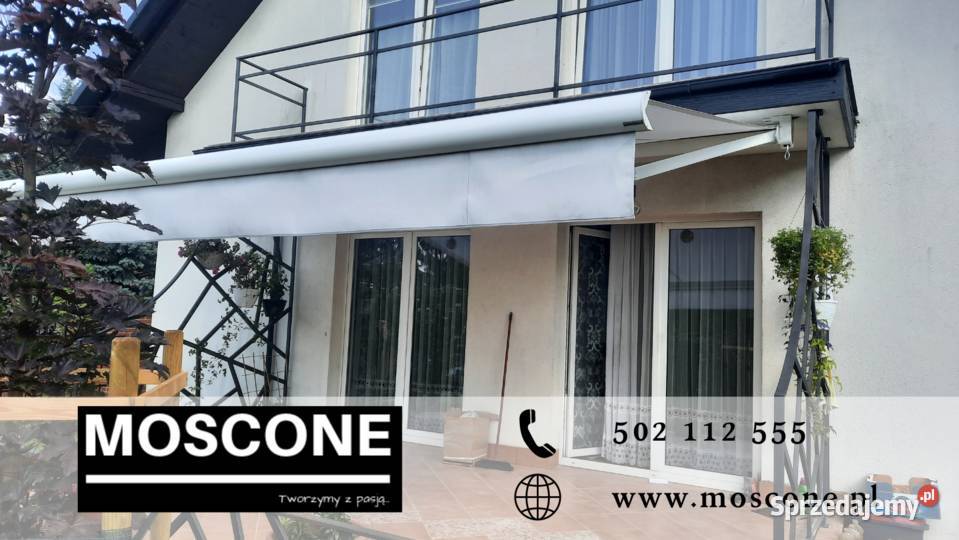 Markizy Tarasowe Olkusz PomiarMontaż Moscone