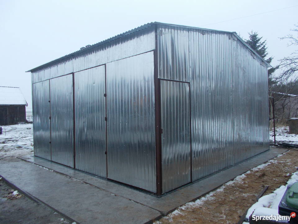 Hala 9x12 Wiata Hale blaszane Garaże Blaszane Gorzów Wielkopolski