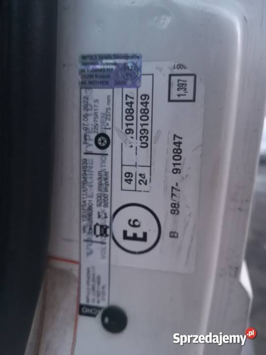 Volvo FL6 Koniowóz Przewóz żywych zwierząt mazowieckie Warszawice