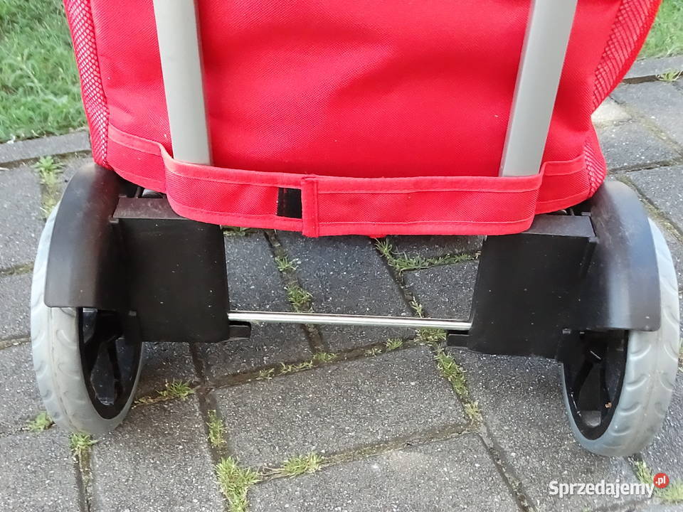 Wózek na zakupy Gimi Thermo Bag czerwony w Sport i Wypoczynek lubelskie