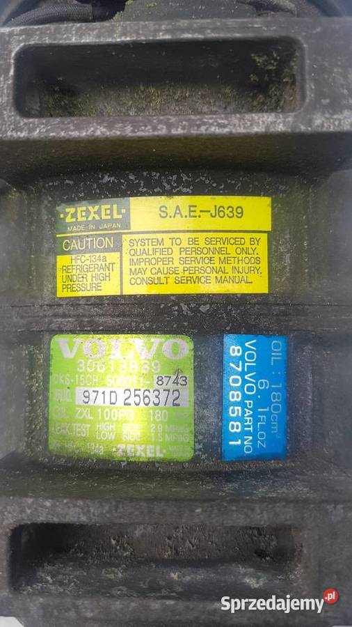 Sprężarka klimatyzacji Volvo V40 S40 mazowieckie Warszawa