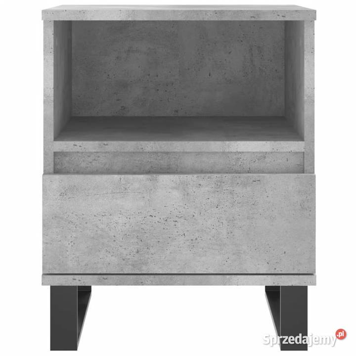 Szafka nocna szarość betonu 40x35x50 WM830644 sprzedam