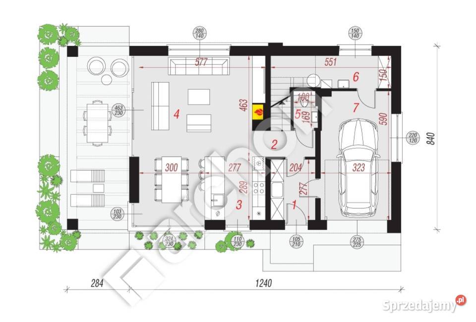 Dom w Ładnej koło Tarnowa Domy małopolskie