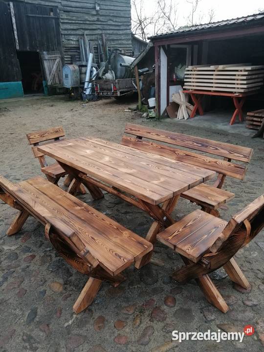 Zestaw ogrodowy na tarasy altany knajpy itp Nysa