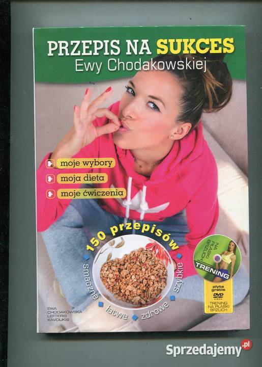 Przepis na sukces Ewy Chodakowskiej zachodniopomorskie Szczecin sprzedam
