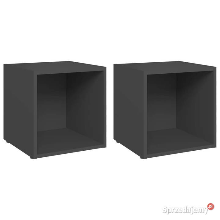 Szafki pod telewizor 2 szare 37x35x37 WM805505 mazowieckie sprzedam