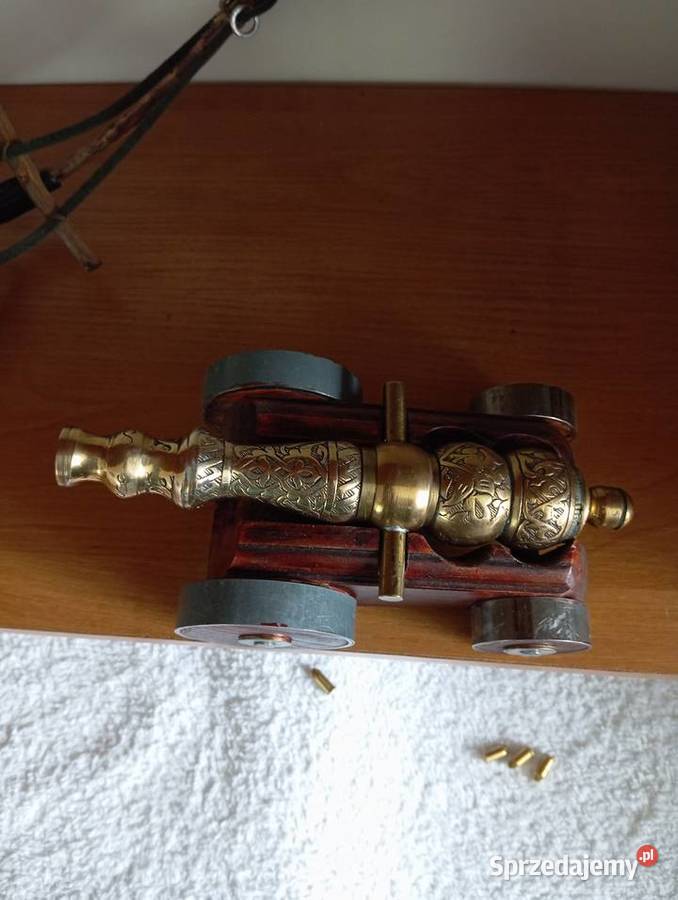 Armatka mosiężna wiwatowa 55 mm Sporty strzeleckie i myślistwo sprzedam