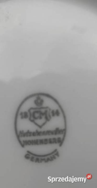 Hutschenreuther Hohenberg
Goldrand złoto łódzkie Pabianice
