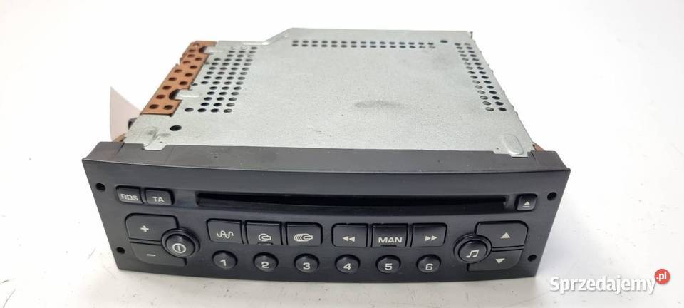 RADIO PEUGEOT 1007 96545978XT01 Pozostałe Lipno sprzedam