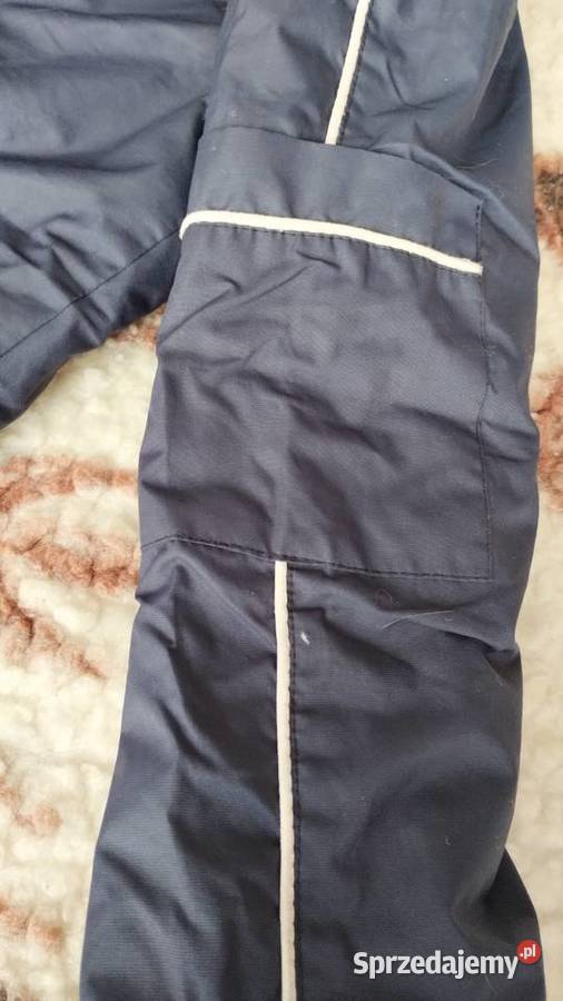 spodnie ocieplane rozmiar 110 kolor ciemny Poznań