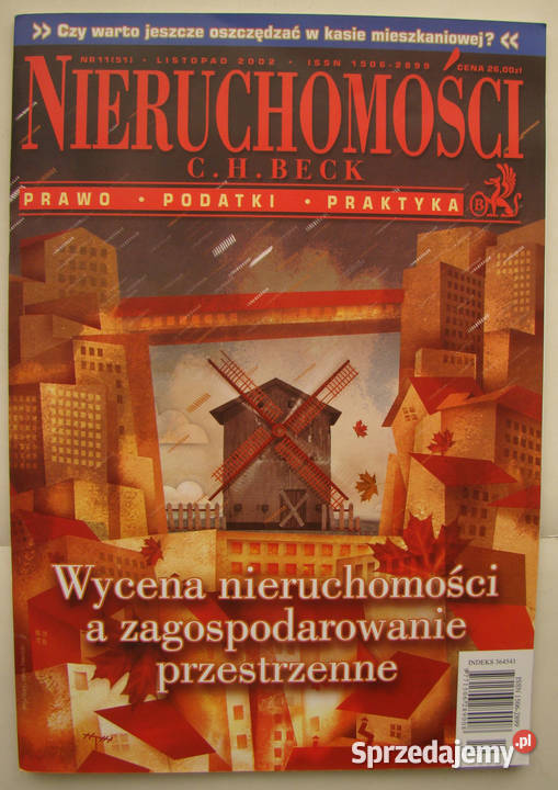 NIERUCHOMOŚCI Prawo Podatki Praktyka 7 11 1999 Rok wydania 1999 Limanowa sprzedam
