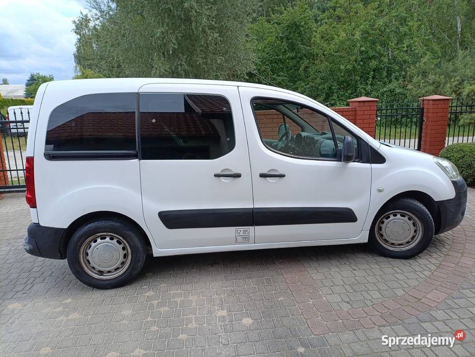 Citroen Berlingo 16HDI 2009r ciężarowy 377000km Sieradz