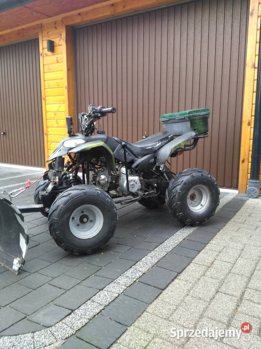 Quad 110cc pług do śniegu sprzedam