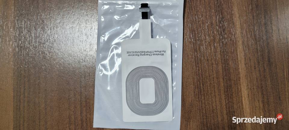 Adapter QI odbiornik ładowania indukcyjnego iOS Sosnowiec sprzedam