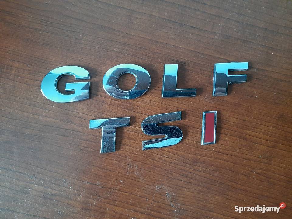 Emblemat Golf TSI Suszec