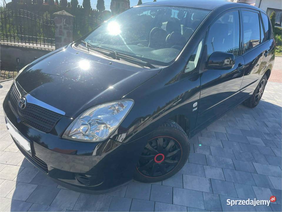 Toyota Corolla Verso 16 LPG 10lat jeden manualna Nowe Miasto Lubawskie