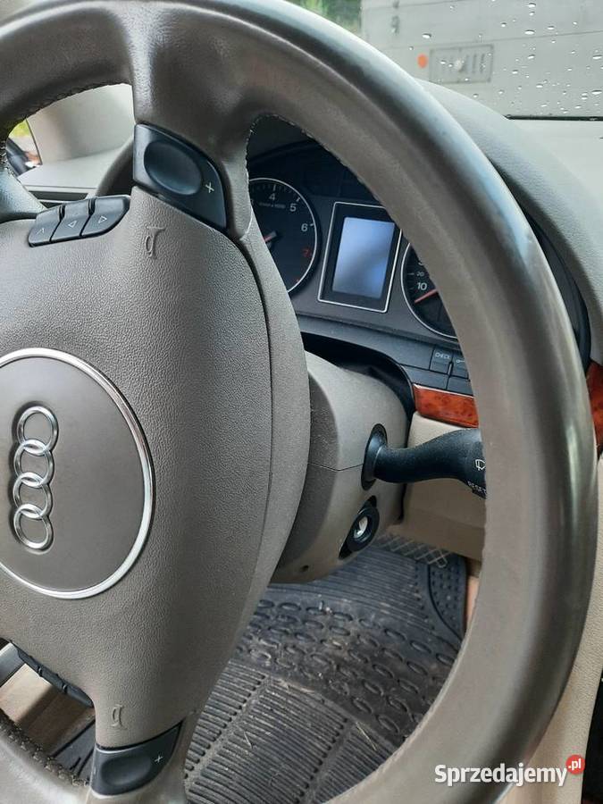 Audi A4 B6 A6 C5 Jasna kierownica multifunkcyjna Szczerbice