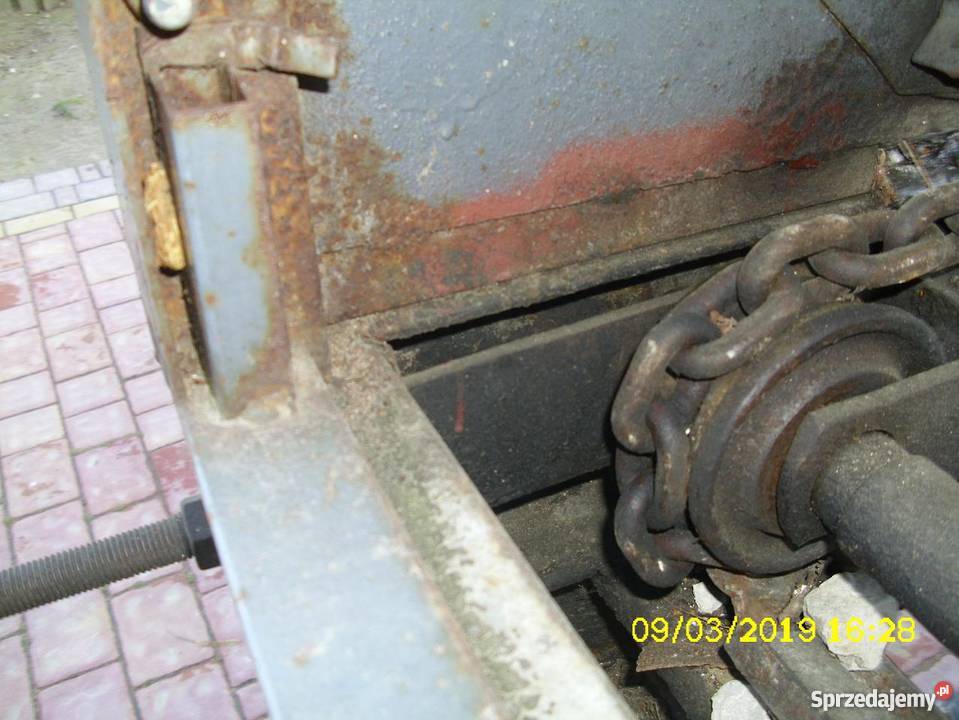 przyczepa 2 osiowa rozrzutnik obornika dwuosiowy Starachowice