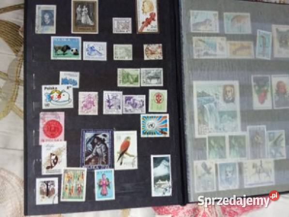 Znaczki pocztowe klaser znaczki kolekcje poczta Łódź