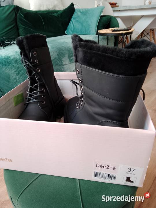 Buty Zimowe Ocieplane 37 Nowe Pozostałe sprzedam