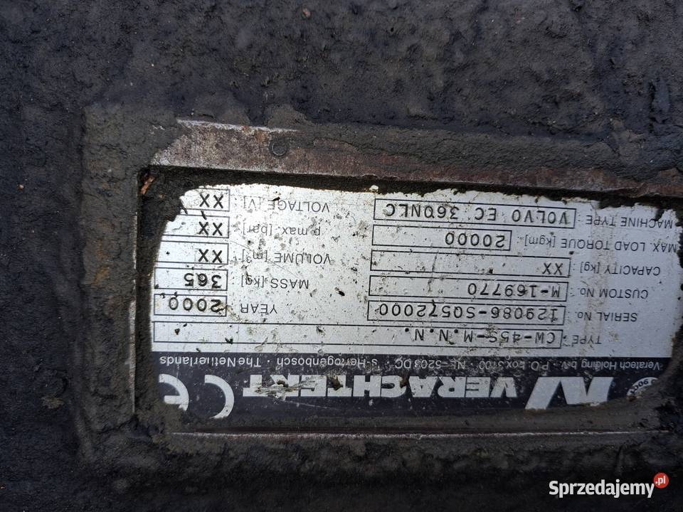 Koparka atlas cat volvo szybko złącze Verahtert Chojnów sprzedam