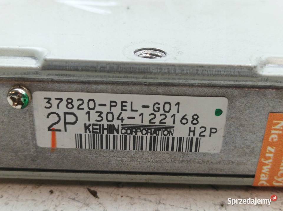 STEROWNIK SILNIKA 37820PELG01 1304122168 Honda