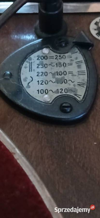Stary gramofon patefon z lat 30 tych Elektronika Kraków sprzedam