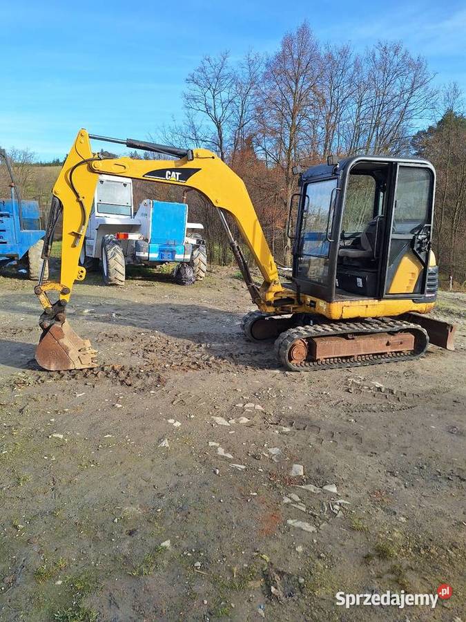 Minikoparka caterpillar 3025 cat Marcinkowice sprzedam
