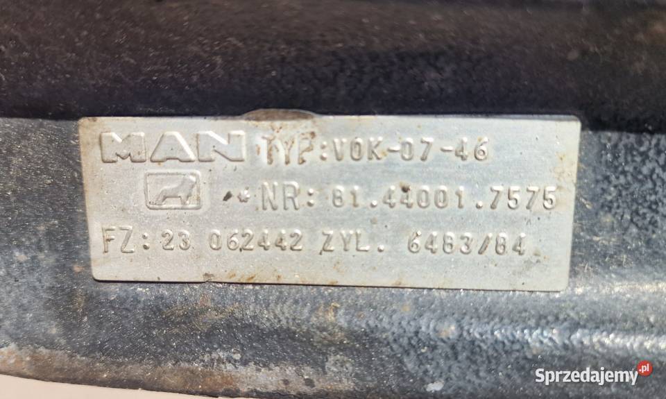 MAN TGX TGS TG3 EURO6 BELKA OŚ PRZÓD 81440017575 Bieleń