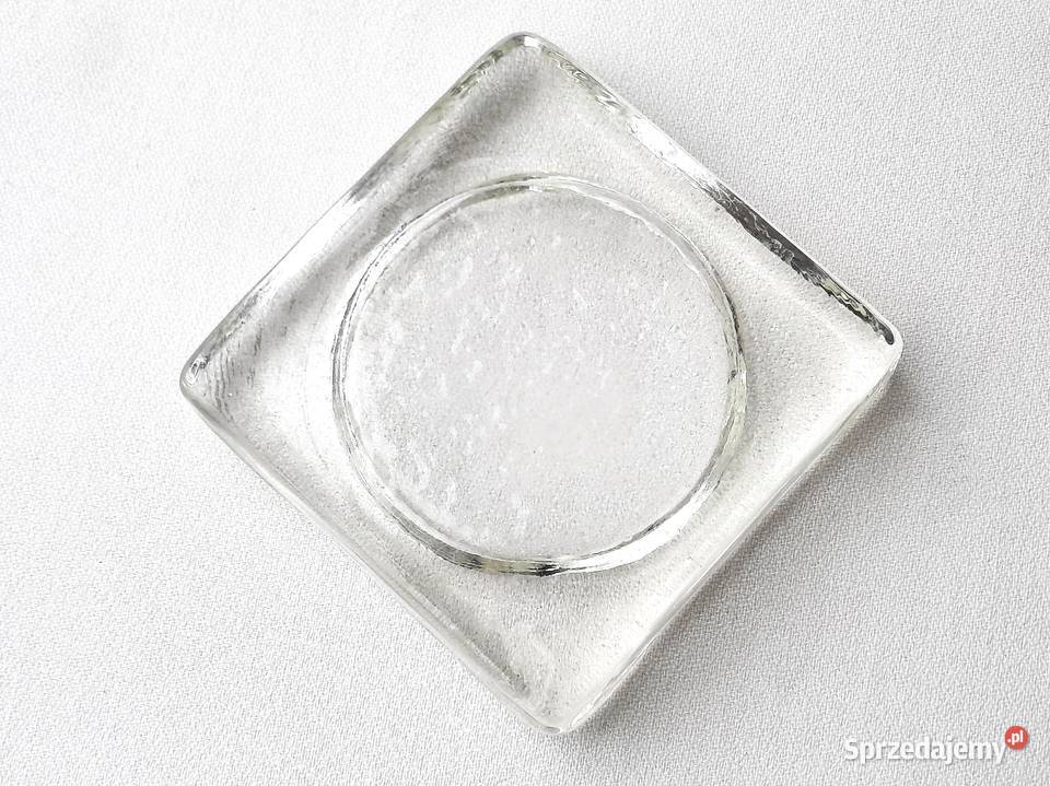 Stare szkło świecznik Sweden łódzkie Łódź