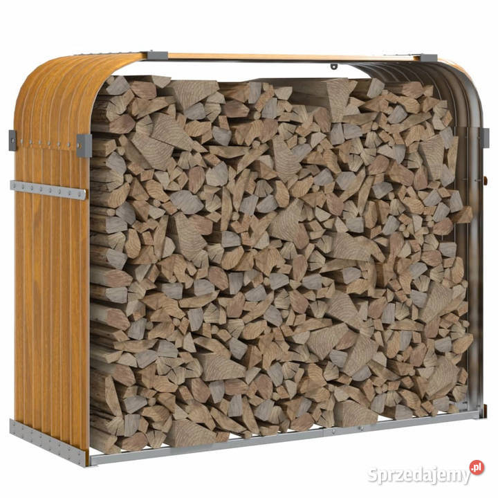 Stojak na drewno jasny brąz 120x45x100 stal Warszawa