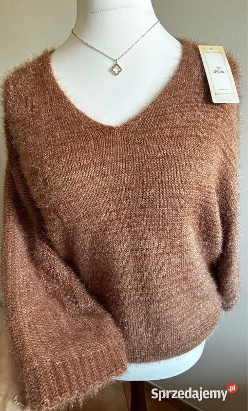 Sweter damski Made in Italy z moherem Szczecin sprzedam