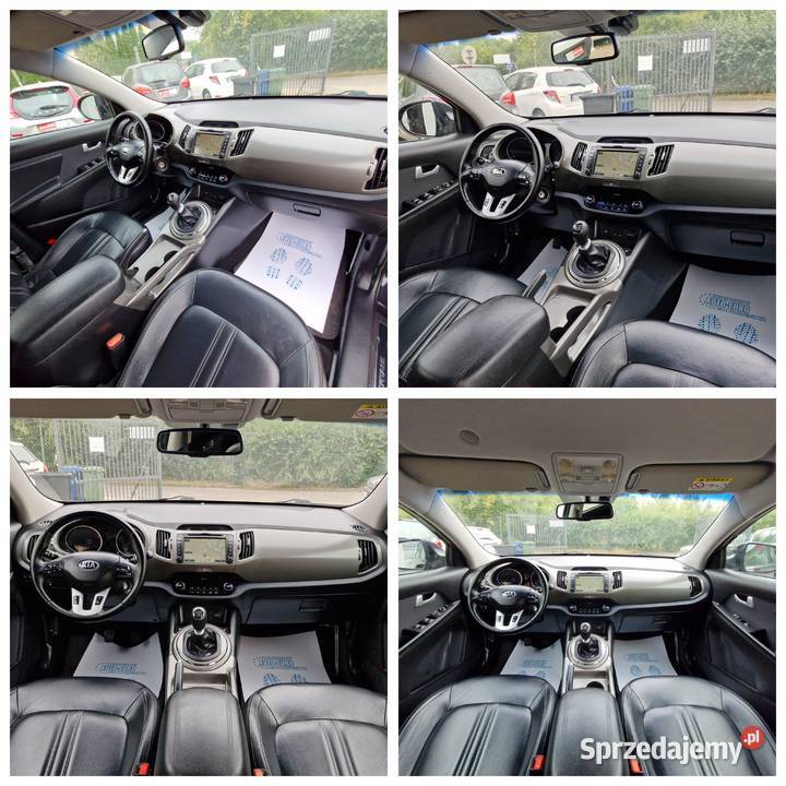 16 benz bogata wersja serw ASO gwarancja lakier czujnik zmierzchu Sportage małopolskie Kraków