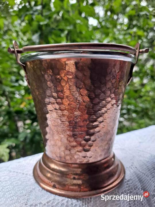 BALTI indyjskie wiaderko do serwowania dań MIEDŹ małopolskie Kraków