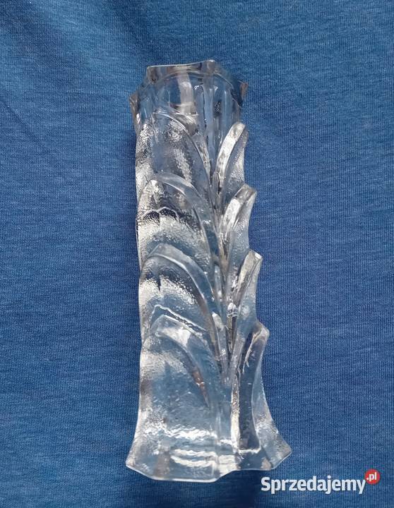 Świecznik Capella Orrefors Szwecja Autor Koźminek