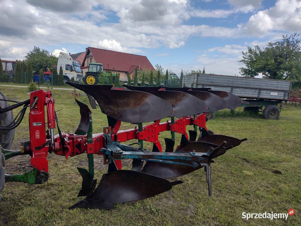 Pług 4 skibowy obrotowy vogel noot MŚ 950 z