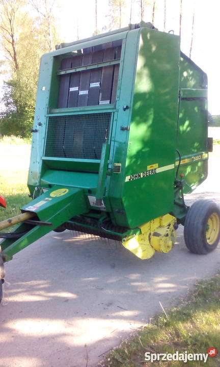 John Deere 550 szeroki podbieracz podlaskie Sejny