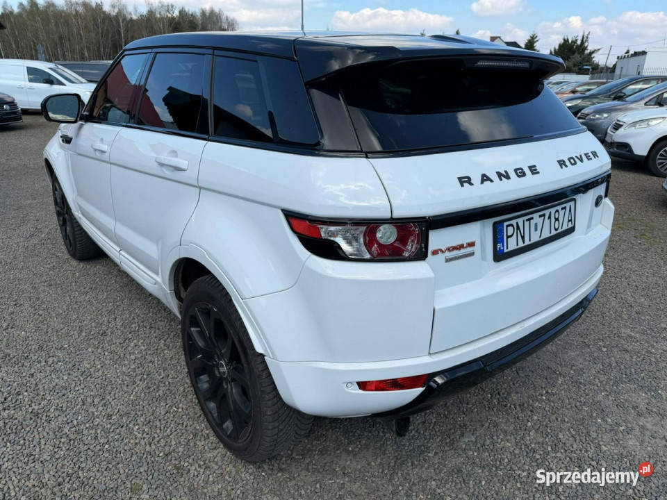 Land Rover Range Rover Evoque 4x4 automat navi ASR (kontrola trakcji) Zbąszyń