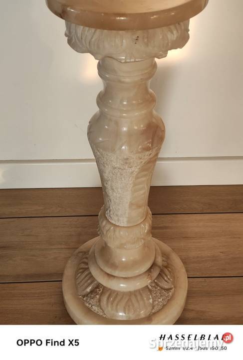 Kolumna z alabastru kwietnik Wola Podłężna sprzedam