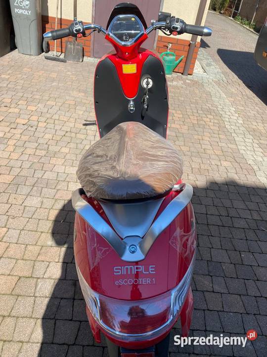 Skuter Elektryczny Simple eScooter NOWY Borek Wielkopolski sprzedam