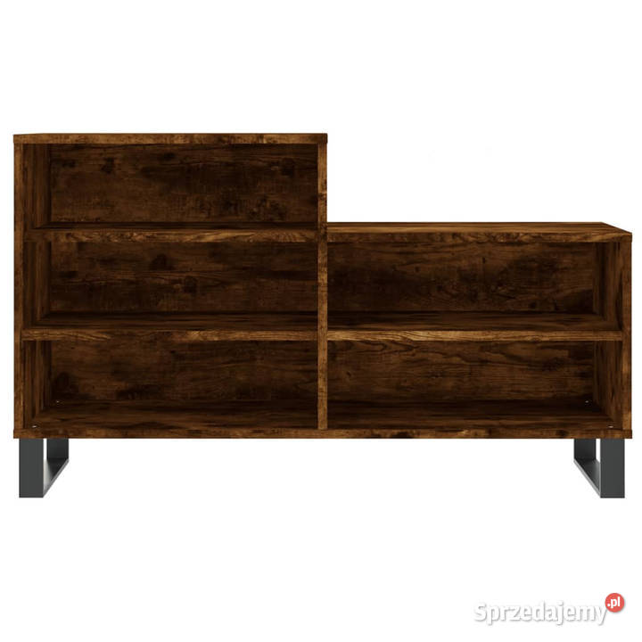 Półka na buty przydymiony dąb 102x36x60 WM831401 Warszawa sprzedam