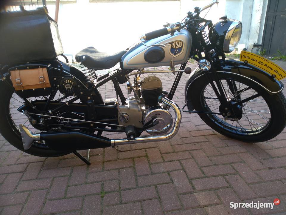 NSU ZD 201 Pony Block NSU mazowieckie Garwolin