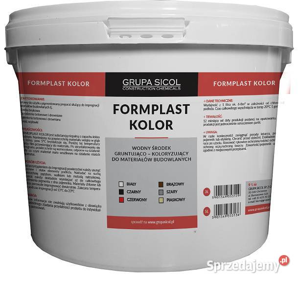FORMPLAST KOLOR 1L środek impregnująco Nysa
