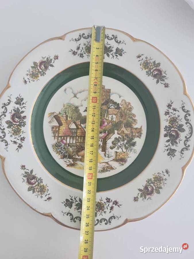 Talerz dekoracyjny Ascot Woof and Sons England Porcelana i szkło Gorlice