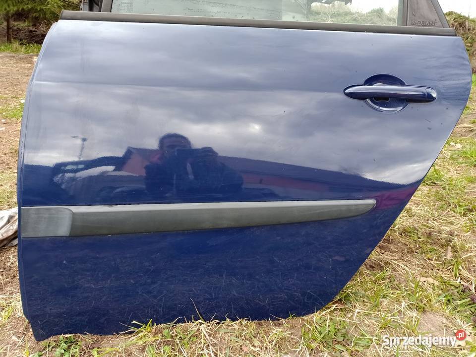 drzwi lewe tylne tył renault scenic II 2 Ov460 Karoseria